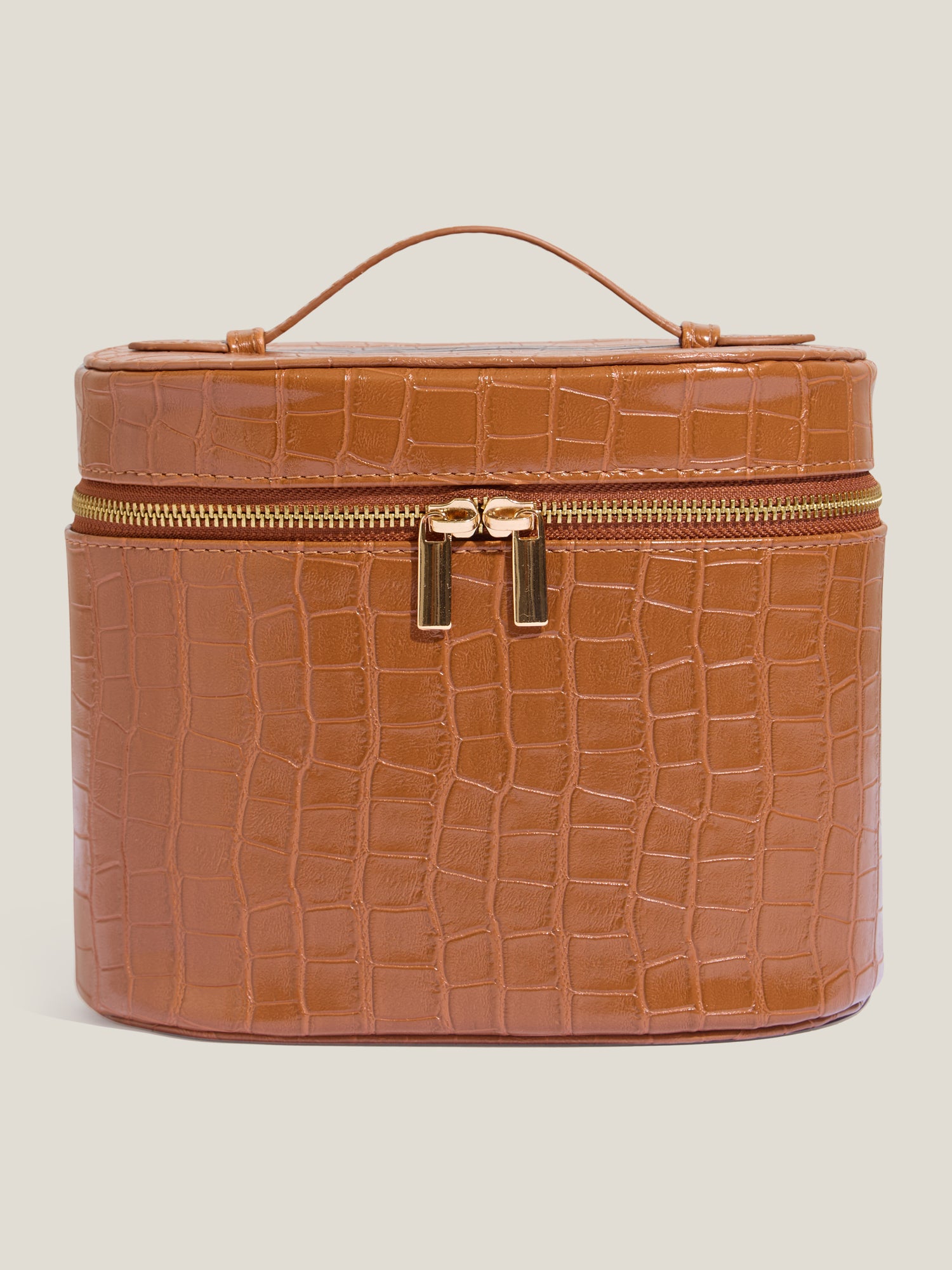 Necessaire Baú Croco