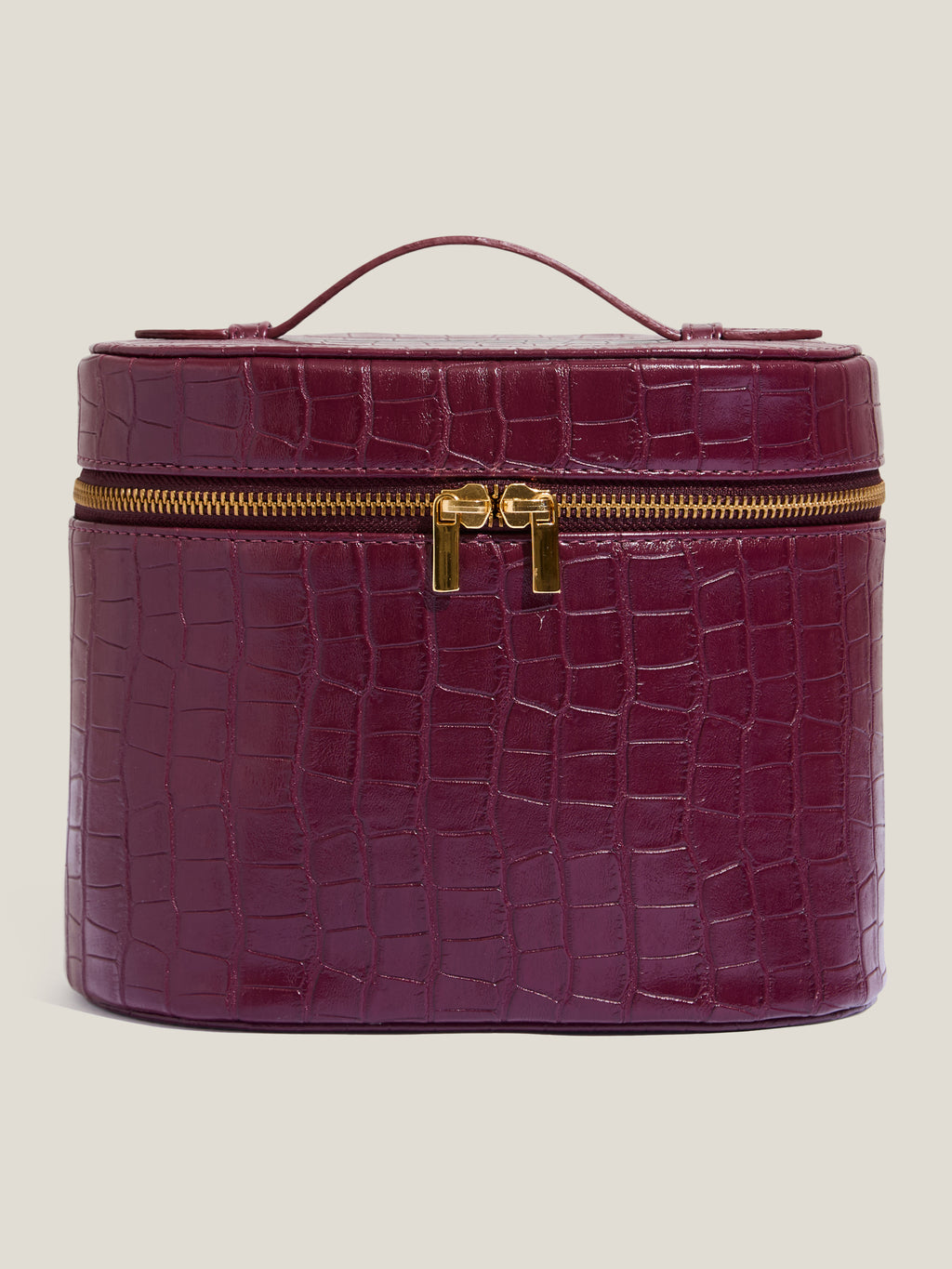 Necessaire Baú Croco