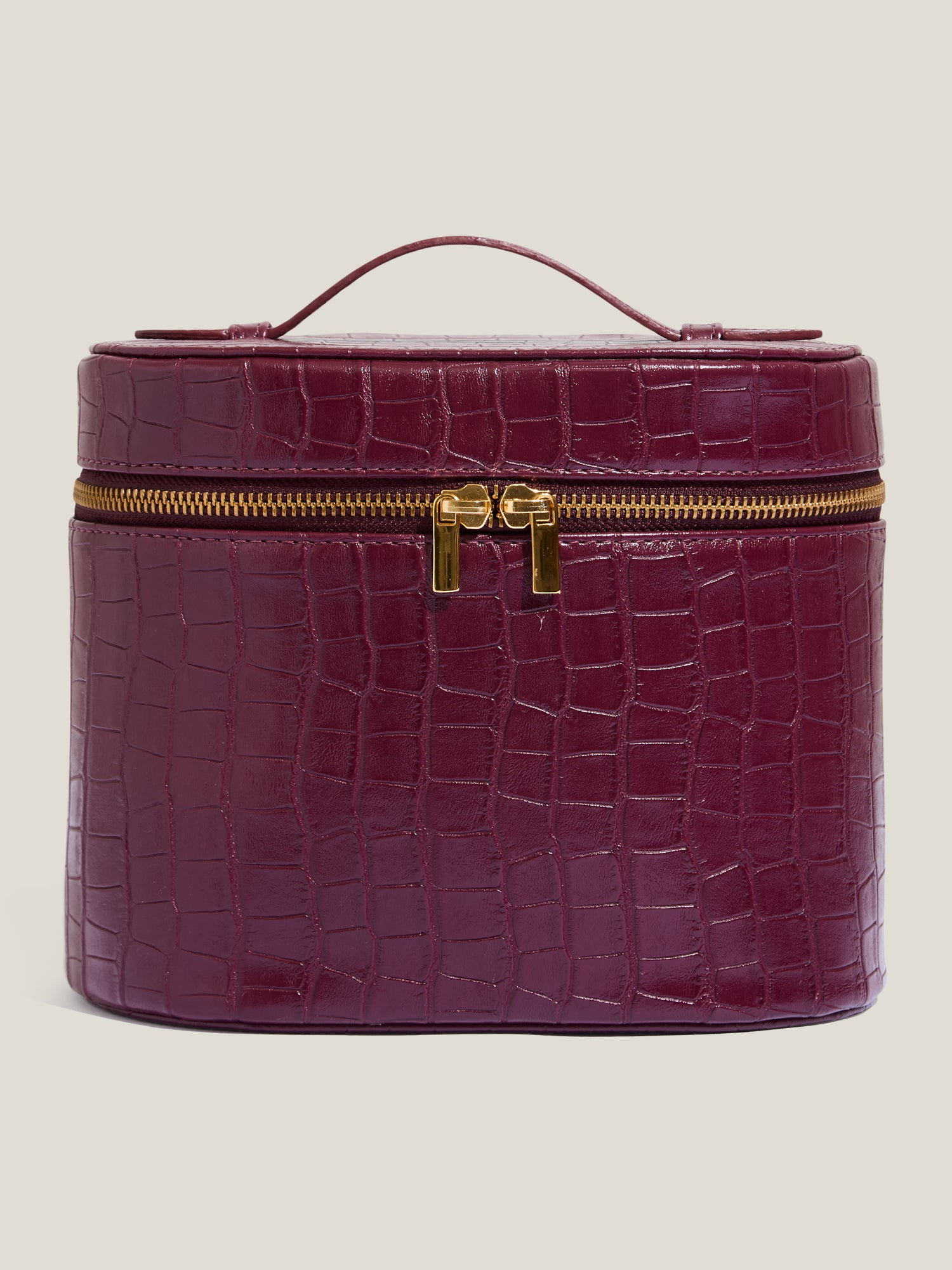Necessaire Baú Croco