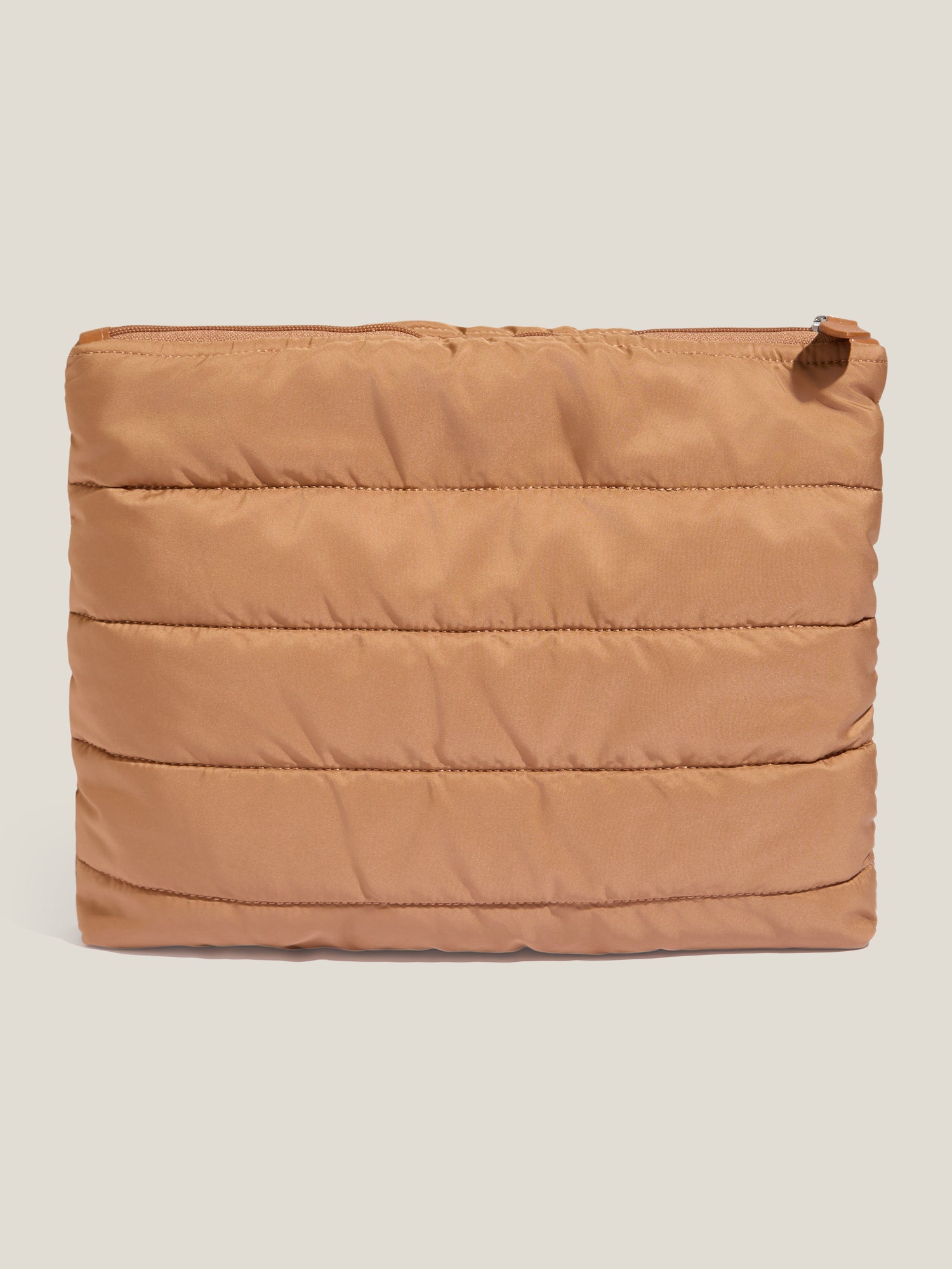 Necessaire Puffer Nylon e PU Premium