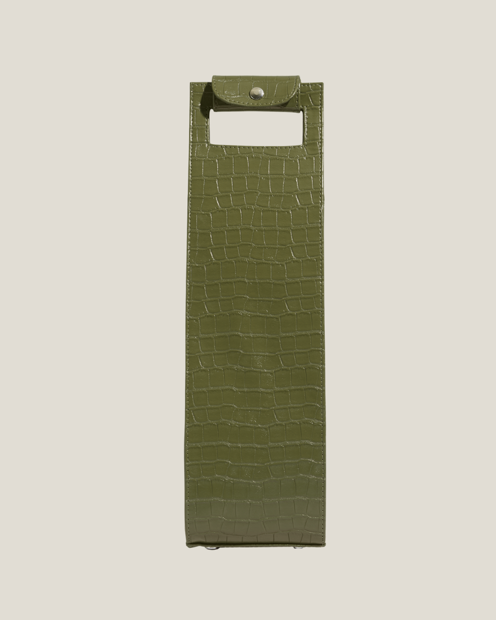 Porta Vinho Croco