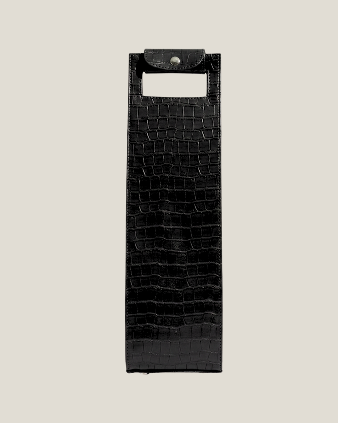 Porta Vinho Croco