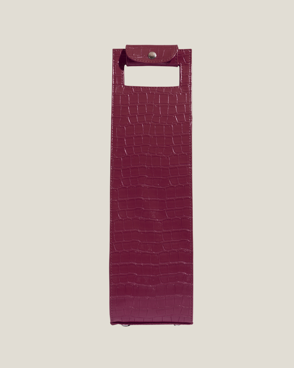 Porta Vinho Croco